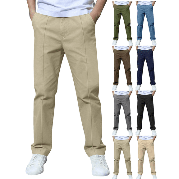 Boys' Jogger Pants Athletic Lightweight Casual Outdoor Pant with Pockets Elastic Waist Hiking Jogging