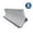 (Stripes)Gray, variant on ClodeEU Men's Cushioned Crew Athletic Socks 5 Pairs Pack, Breathable Pro Series Crew Socks, Moisture-Wicking Cushion Sock, 5-Pack