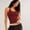Red, variant on LYMAYTER Women Y-Back Tank Solid Color Workout Vest Casual Slim Stretchy Athletic Top S-XL