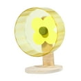 thumbnail image 3 of Hamster Exercise Wheel Silent with Bracket 8.7inch Guinea Pig Jogging Wheel Solid to Play and Run Cage Accessories Adjustable Stand Yellow, 3 of 9