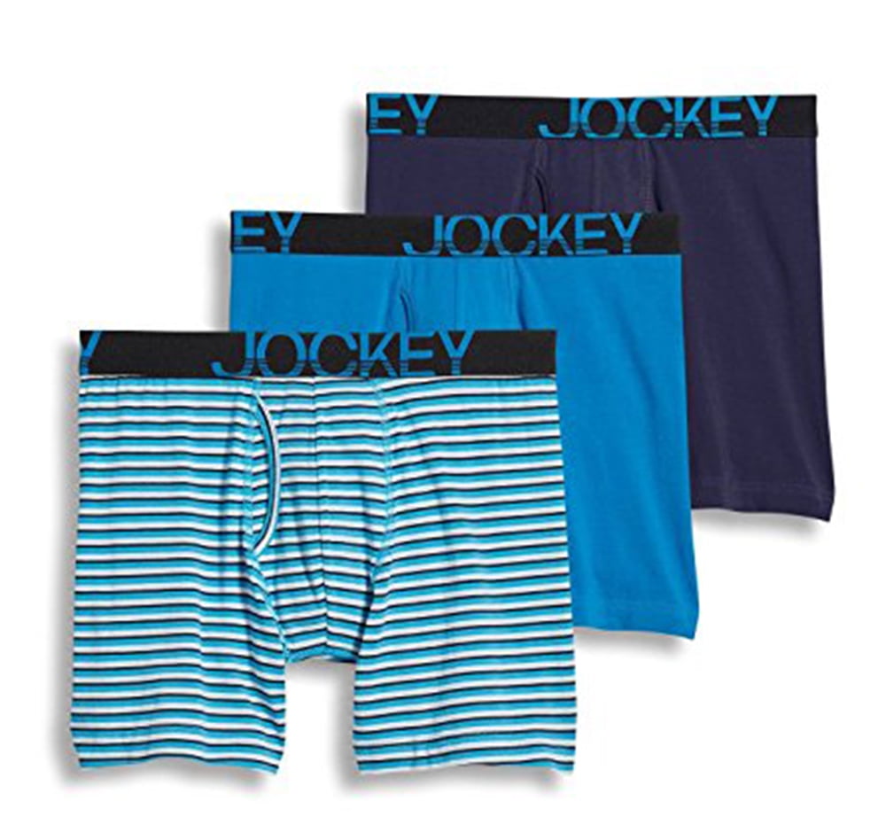 Jockey - Jockey Men's Underwear ActiveStretch Midway Brief - 3-pack ...