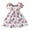 White, variant on Jamsmile Toddler Girls Dress Summer Puff Sleeve Floral Print Princess Dresses casual children girls Vacation Beach Sundress