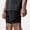 Black, variant on LYMAYTER S-3XL Men Sweat Shorts Summer Dual-Layer Jogger Shorts Casual Breathable Slim Running Shorts