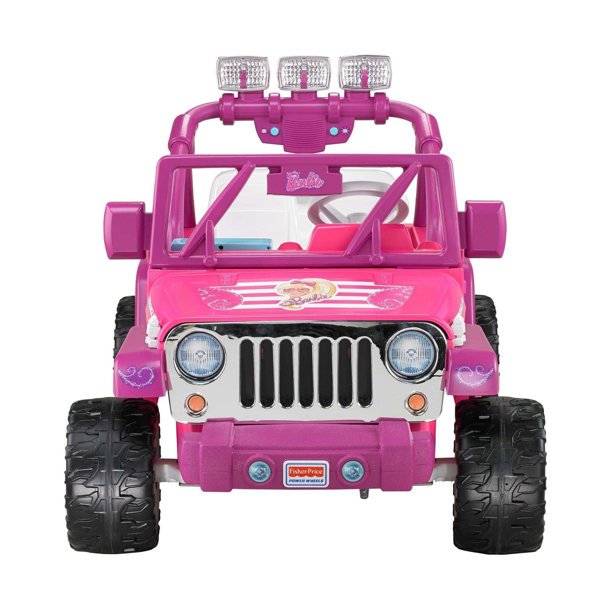 power wheels barbie deluxe jeep 