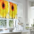 thumbnail image 2 of LALILO Kitchen Curtains and Valances Set of 3 36" Fantastic Window Treatment Tiers for Window Decor, 2 of 5