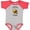 Baseball Heather and Red, variant on Inktastic I Belong to Jesus Boys or Girls Baby Bodysuit