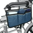thumbnail image 2 of BallsFHK Wheelchair Side Bag, Wheelchair Pouch For Wheelchair, Wheelchair Bags To Hang On Side, Wheelchair Accessories Bag, 2 of 3