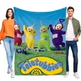 thumbnail image 1 of Teletubbies anti-pilling, suave, ligera, esponjosa y acogedora de lujo para hogar y cocina – Perfecta para niños y adultos,100X130cm, 1 of 6