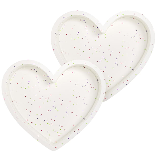 Juego de moldes para tartas AOTASO de silicona en forma de corazón, 6 pulgadas (juego de 2)