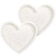 thumbnail image 1 of Juego de moldes para tartas AOTASO de silicona en forma de corazón, 6 pulgadas (juego de 2), 1 of 9