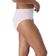 thumbnail image 4 of Hanes Womens Hanes Women’s Underwear Briefs Pack, 6-Pack, Cotton-Stretch Brief, Moisture-Wicking, 4 of 8