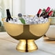 thumbnail image 3 of Contenedor de almacenamiento para cubos de hielo, contenedor versátil para bebidas de fiesta, para accesorios de fiesta Dorado, 3 of 9