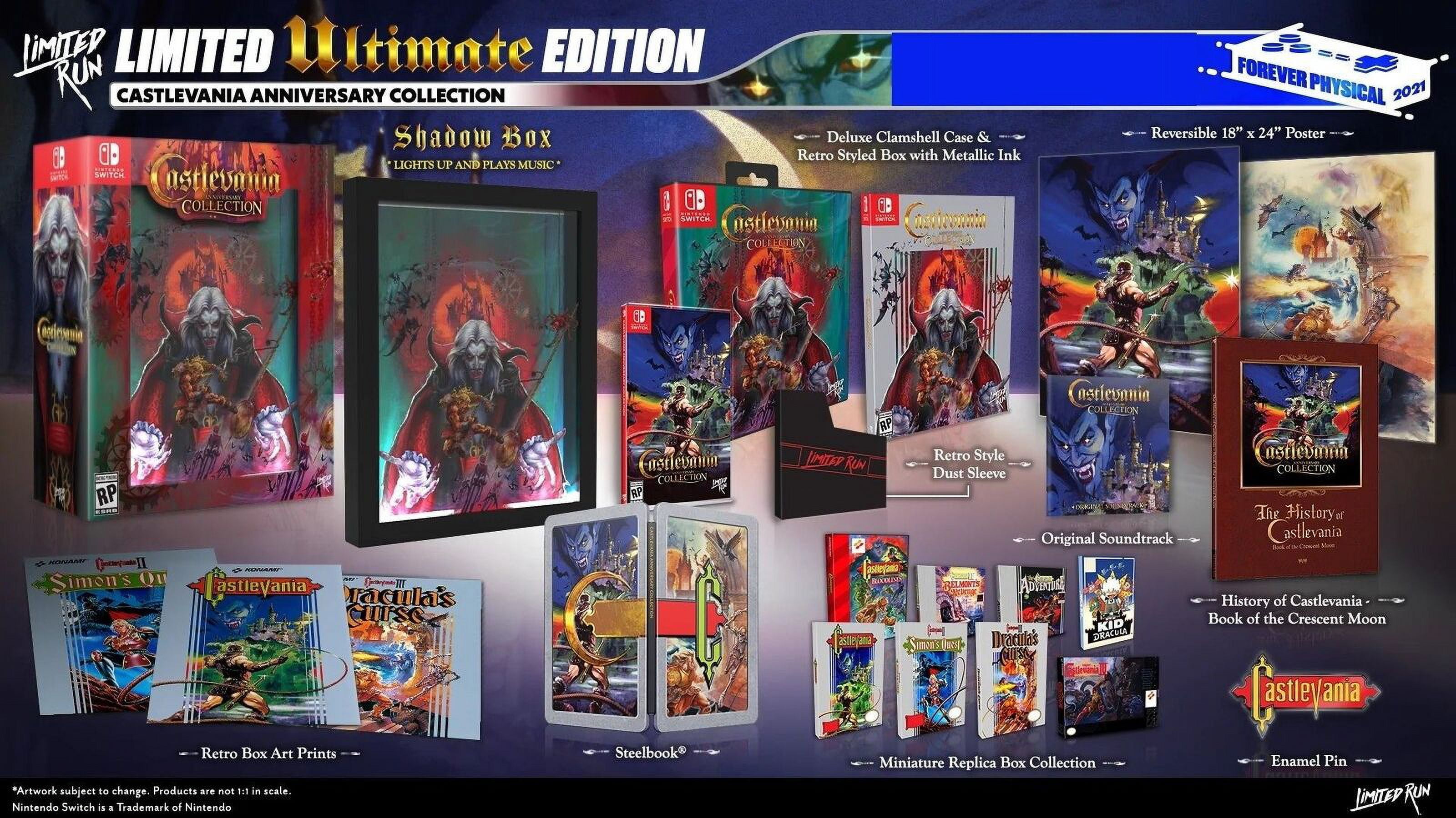 Nintendo Switch Castlevania Anniversary Collection Castlevania Anniversary Collection for Nintendo Switch