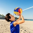 thumbnail image 4 of Raindrops Volleyballs Multi PVC Round Soft Beach Volleyball For Indoor Training And Emergency Situations 1Pack, 4 of 6