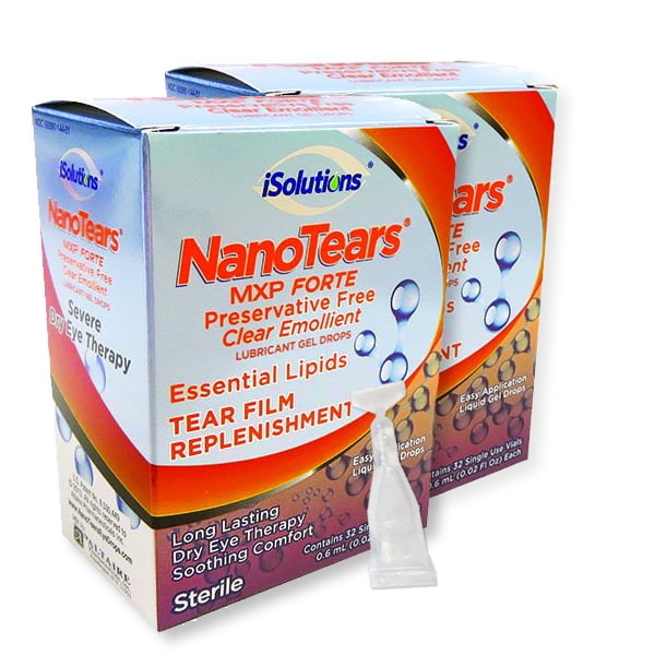 Nanotears MXP Forte Preservative Free Gel Eye Drops Severe