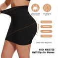 thumbnail image 2 of MISS MOLY 2 PACK Shapewear Slip For Women Half Slip Under Dress High Waist Tummy Coontrol Seamless Skirt Body Shaper, 2 of 5