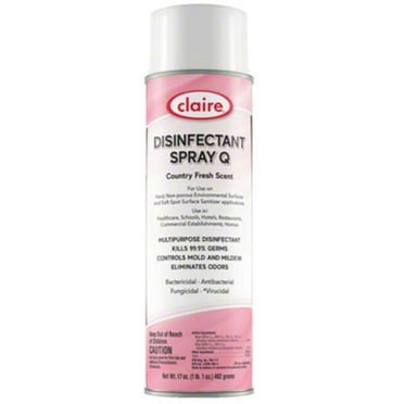 Disinfectant Spray Q- Country Fresh Scent - 12 Count