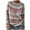 Blue, variant on Womens Sweaters Argyle Vintage Pullover Winter Fall Casual Loose Long Sleeve Knitted Tops Fair Isle Print Retro Lightweight