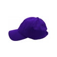 thumbnail image 2 of D&I Plain Dad Hat 100% Cotton Unstructured Hat Unisex Adjustable Strap - Purple, 2 of 3