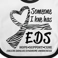thumbnail image 4 of Inktastic Someone I Love Has Eds- Ehlers Danlos Syndrome Boys or Girls Baby Bib, 4 of 4