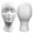 White, variant on Under $5 Foam Head Mold Hat Mannequin Head Stand Diy Props with Ears, Vokbdy Model Wig Holder Glasses Wigs Female Drop Wig Display Holder Practical Cap Head Stand Mannequin with Stand Head