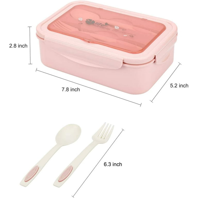 Lunch Boxes, Bento Box, Food Containers, 1000 ml Airtight