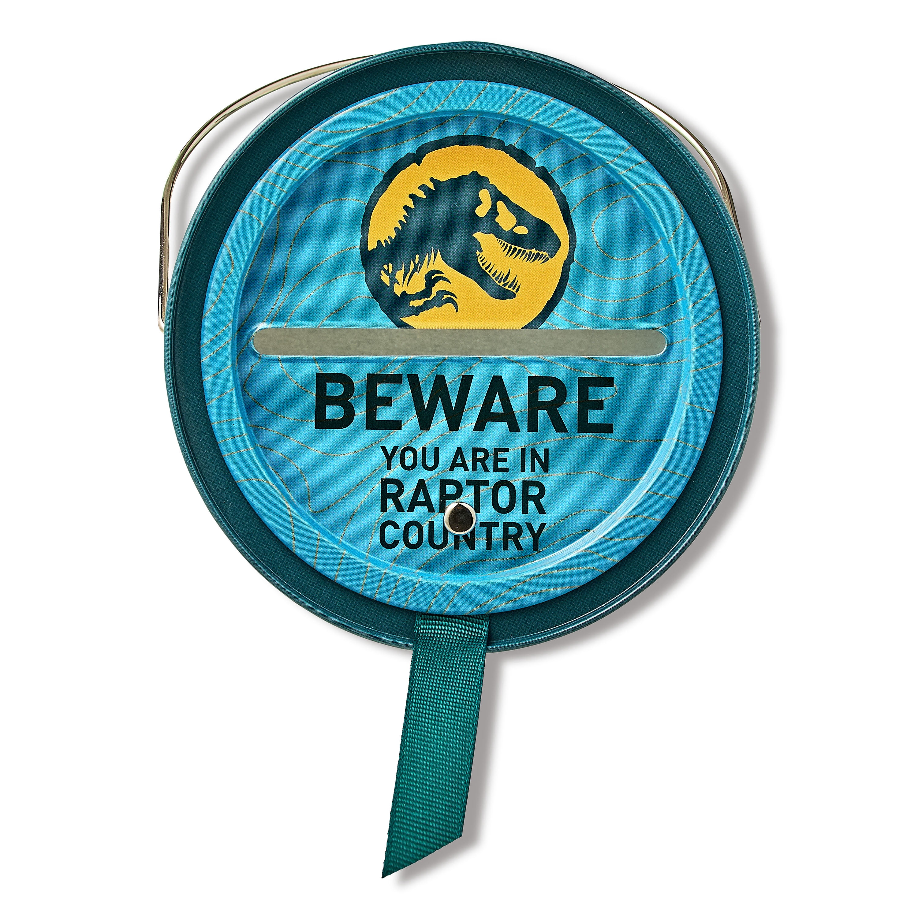 Universal Jurassic Park Clear Mailbox, 1 Count, New, 6.25 Inches High