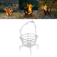 thumbnail image 4 of Foso de fuego plegable DYNWAVEMX Parrilla de carbón acero inoxidable para acampar, 4 of 8