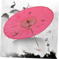 thumbnail image 4 of OULII Japanese Sun Parasol 1Pcs Silk Decorative Umbrella for Photography Sessions, 4 of 8