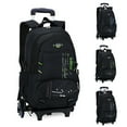 thumbnail image 2 of Trolley Backpack Creative 6-Wheel Rolling Backpack School Backpack for Kids, 2 of 4