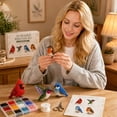 thumbnail image 7 of Tiny 3D Beaded Animal DIY Kit – Beginner Friendly Handmade Bead Art Set, Cute Mini Animal Decor Gift Backyard Birds, 7 of 7