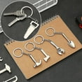 thumbnail image 1 of 5pcs Clé Portable Outil Porte-Clés Mini Outil à Main Clé Métallique Porte-Clés Outils Modèle, 1 of 2