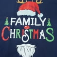 thumbnail image 6 of Christmas Family Pajamas Matching Set Letter Print Long Sleeve Tops and Plaid Pants Loungewear Soft Sleepwear, 6 of 7