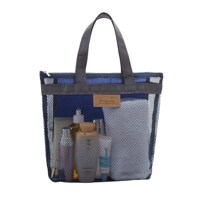 Home Textile Storage Outdoor Mesh Bag Travel Beach Bag for Swimming Organizing & Housekeeping Solutions