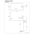 thumbnail image 2 of Kingston Brass CCK4143AX Vintage Three-Handle 2-Hole Tub Wall Mount Clawfoot Tub Faucet Package with Shower Enclosure in Antique Brass, 2 of 4