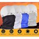 thumbnail image 3 of Polaina para el cuello, mascarilla, bufanda, bandana reutilizable, tubo de protección UV, tocado para deportes al aire libre para hombres y mujeres, color blanco, 3 of 5