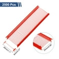 thumbnail image 2 of Uxcell Standard Tagging Fastener 28x8mm Price Tag 25mm 2500pcs Red, 2 of 6