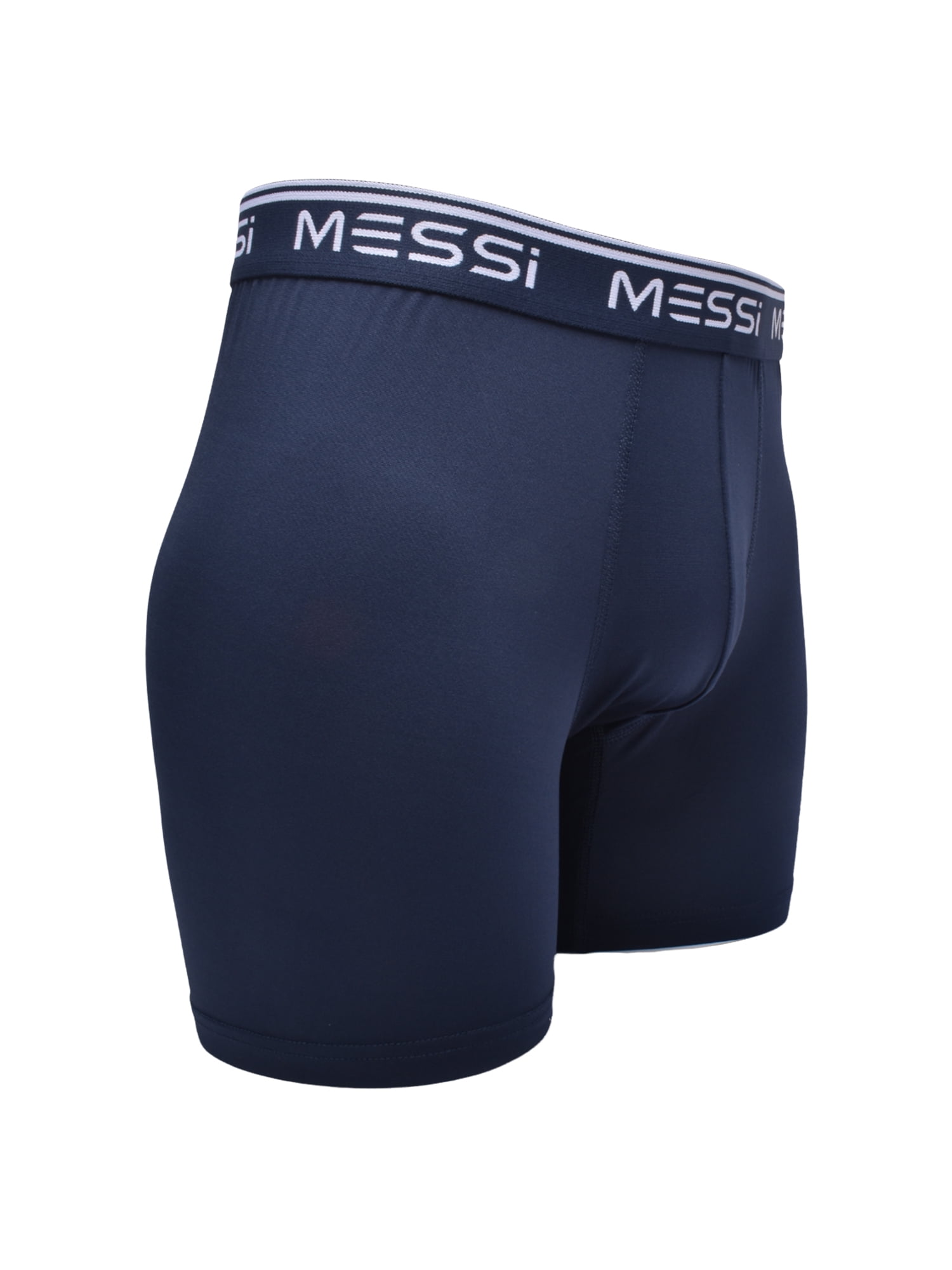 Messi Men's Stretch Boxer Brief Underwear 3-Pack, Sizes S-XL
