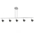 thumbnail image 1 of Cal Lighting SL-954-5-WH-CBK Track Lighting, Cone Black & White, 1 of 1