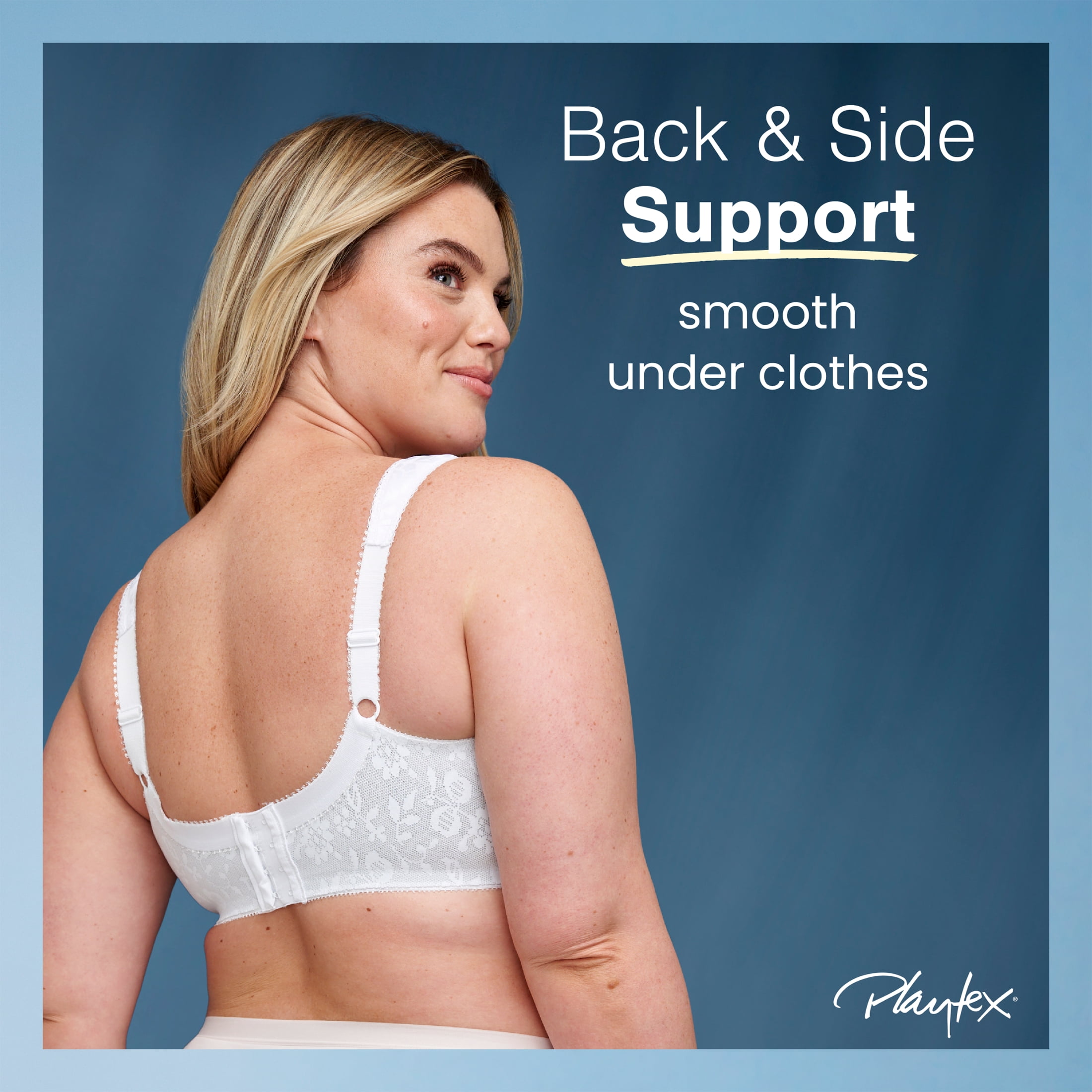 Playtex Women's 18 Hour Ultimate Shoulder Comfort Full Coverage Wireless Bra