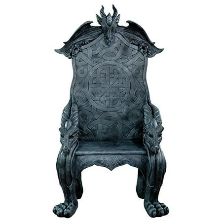 Fantasy Dragon Castle King S Throne Chair 60 Inch Tall Walmart Com