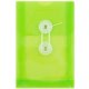 thumbnail image 1 of JAM PAPER Sobres de plástico con botón y cierre de cordón - 4 1/4 x 6 1/4 - Verde lima - Paquete de 12, 1 of 1