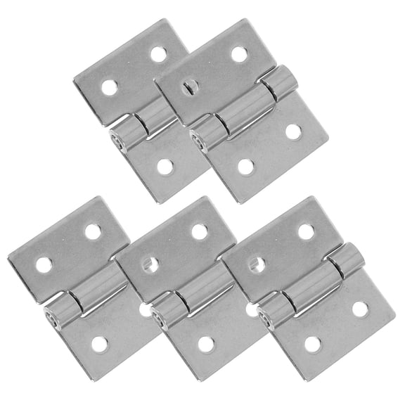 HOMEMAXS 2Pcs Replacement Gate Hinges Small Metal Hinges Cabinet Hinges Convenient Door Hinges Supplies