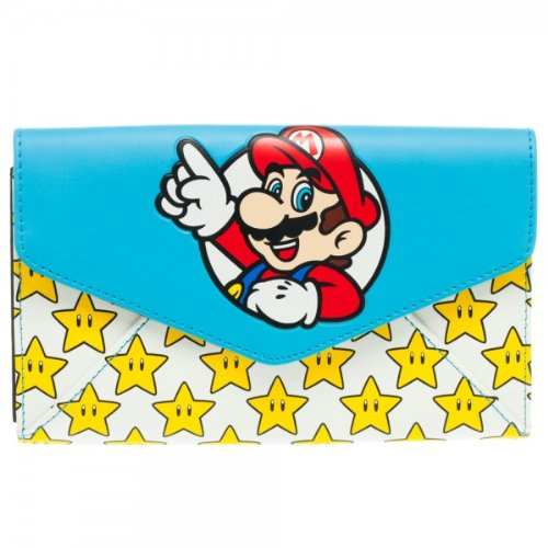 Mega Mario Video Game Parody White Adult Beanie Skull Cap Hat