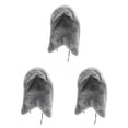 thumbnail image 2 of 3 mantas esquineras forro polar para pájaros, cómodas para jaulas pájaros, para loros, para invierno, para cotorras, palomas y pájaros pequeños. Gris, 2 of 8