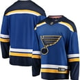thumbnail image 1 of Men's Fanatics Branded Blue St. Louis Blues Breakaway Home Jersey, 1 of 3