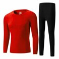thumbnail image 2 of XRoczxe Men’s Thermal Underwear Set, Soft Fleece‑Lined Long Johns Winter Warm Base Layer Top & Pants, 2 of 6