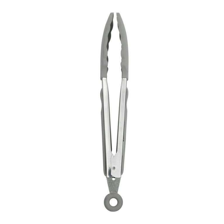 Hubert Stainless Steel Locking Tong with Silicone Head - 16L