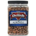 thumbnail image 2 of Roasted Salted Almonds by Its Delish  2.5 lbs Jumbo Reusable Container Jar  Kosher Snacking Almond Nuts with Sea Salt, 2 of 5
