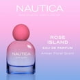 thumbnail image 4 of Nautica Rose Island Eau de Parfum for Women, Mood-Boosting Perfume, Happy & Confident, Amber Floral Fragrance, Vegan Formula, Long Lasting Scent, 1.6oz, 4 of 7